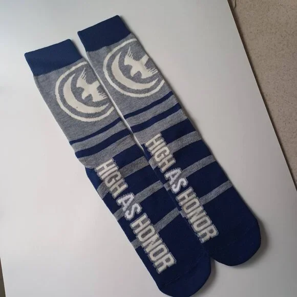 GOT Game Of Thrones Crew Socks NEW Size Mens 6-12 Novelty -1 Pair -TV Show - Picture 3 of 9